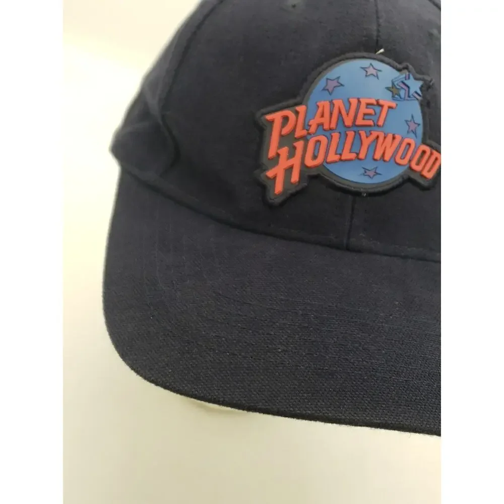 Planet Hollywood 90s NASHVILLE TENNESSEE Navy Baseball Cap Vintage 1995 Retro